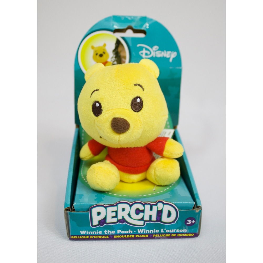 Disney Winnie the Pooh Perch'd Shoulder Sitting Plush Magnet 3" Mini‎ NEW